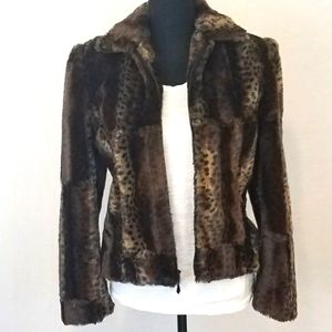 Streetwear 80s Faux Fur Giancarlo Ferrari Jacket
